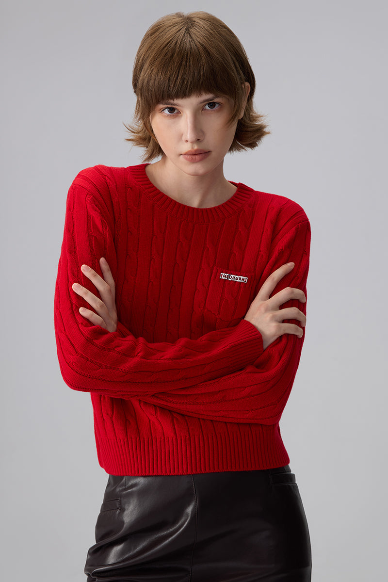 CABLE SWEATER