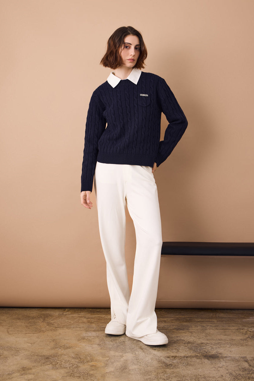 CABLE SWEATER