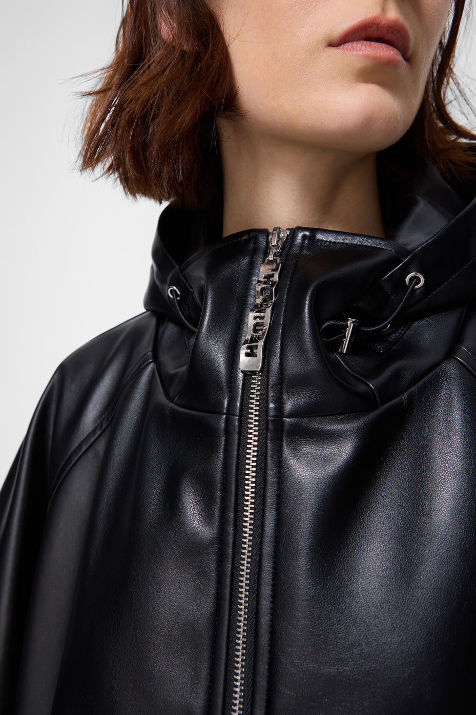 FAUX LEATHER JACKET