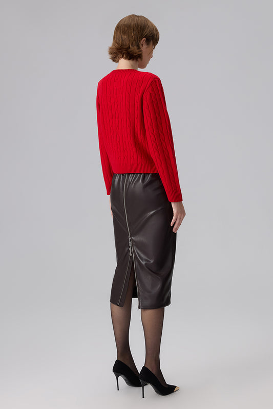 CABLE SWEATER