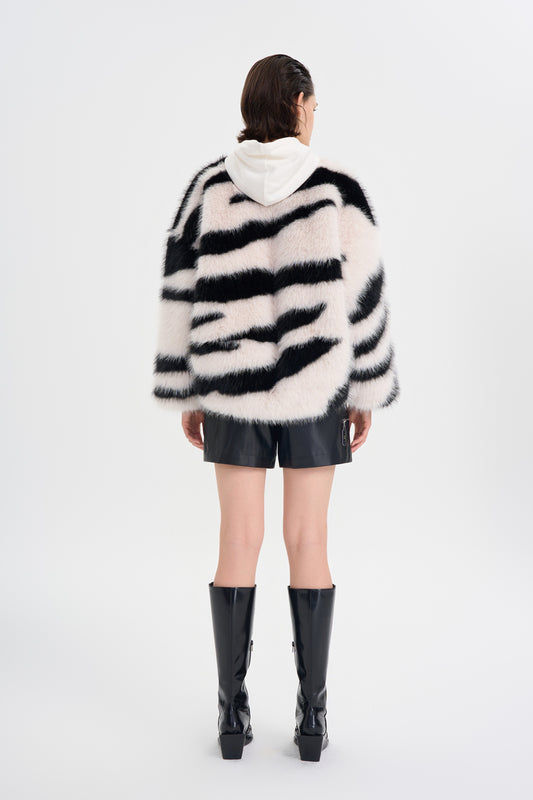 FAUX FUR COAT