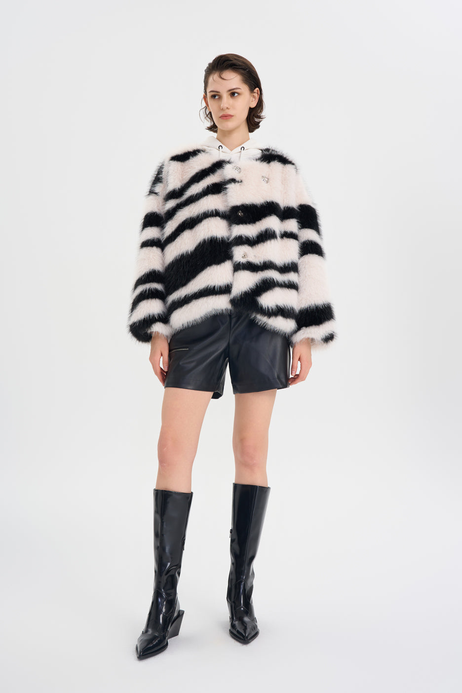 FAUX FUR COAT