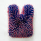 FAUX FUR SHOPPER BAG