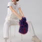 FAUX FUR SHOPPER BAG